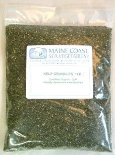 Organic Raw Kelp Granules - 1 Lb