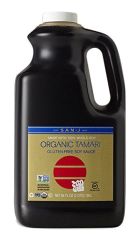 San-J Organic Tamari Gold Label - 64 Oz.
