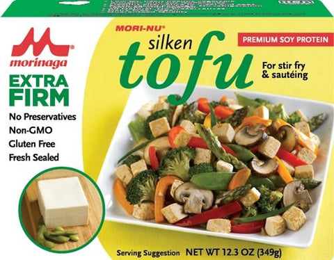 Mori-Nu Silken Tofu, Extra Firm, 12.3 Oz (Pack of 12)