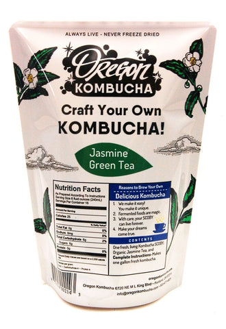 Oregon Kombucha Starter Kit - Jasmine Green Tea Case