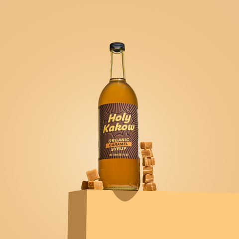 Holy Kakow Cafe Organic Caramel Syrup - 750ml