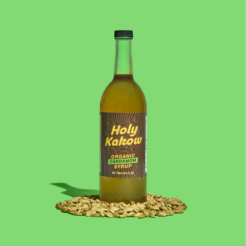 Holy Kakow Cafe Organic Cardamom Syrup - 750ml