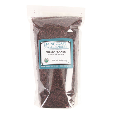 Organic Raw Dulse Flakes - 1 Lb