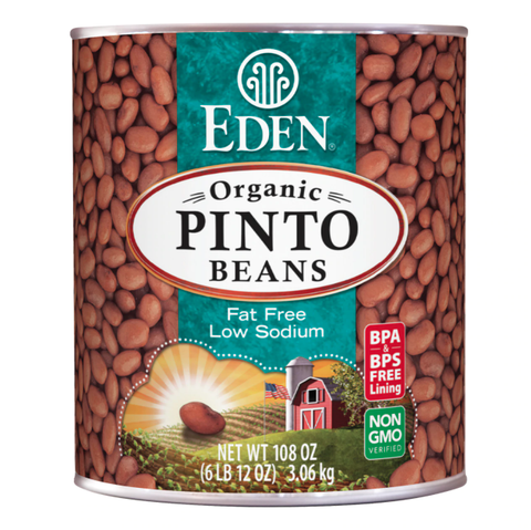 Organic Pinto Beans - #10 Can