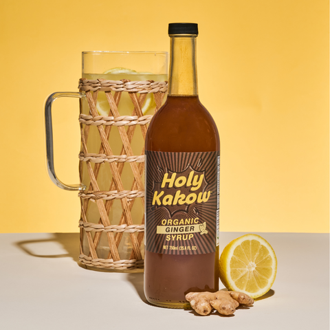 Holy Kakow Cafe Organic Ginger Syrup - 750ml