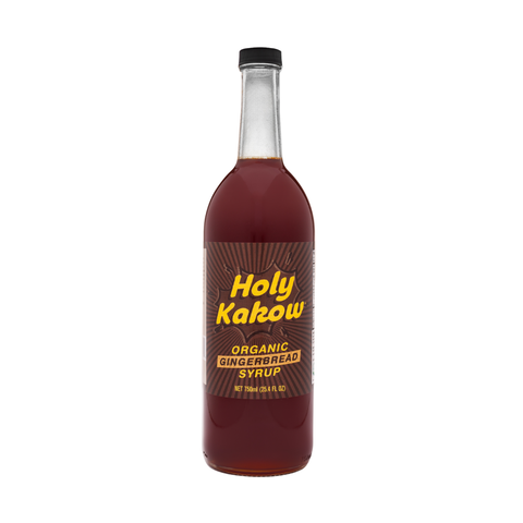 Holy Kakow Cafe Organic Ginger Syrup - 750ml