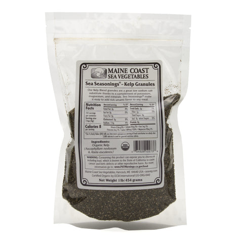 Organic Raw Kelp Granules - 1 lb