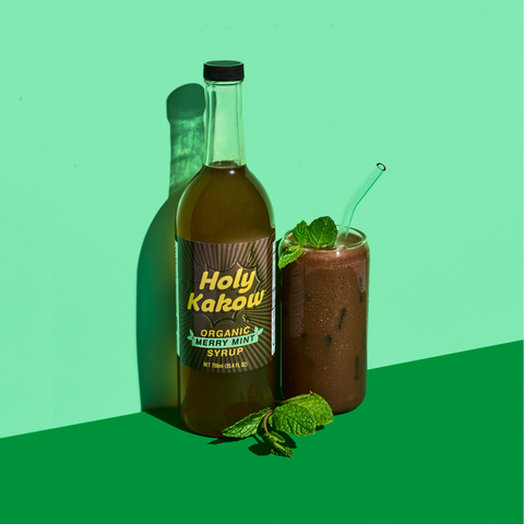 Holy Kakow Cafe Organic Merry Mint Syrup - 750ml