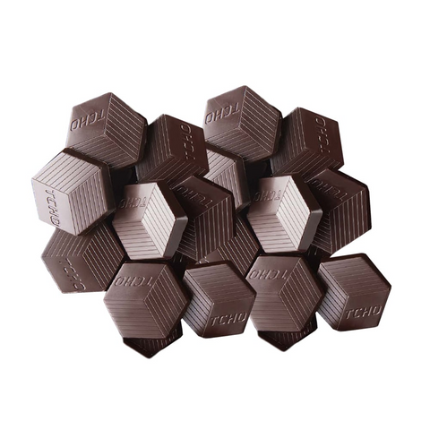 Hexagonal Chocolate Couvertures - Mighty Mosaic (62%)