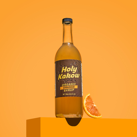 Holy Kakow Cafe Organic Orange Syrup - 750ml