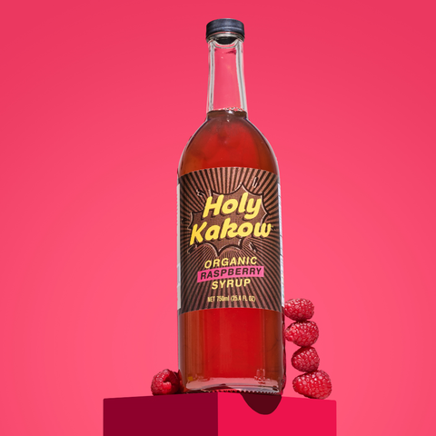 Holy Kakow Cafe Organic Raspberry Syrup - 750ml