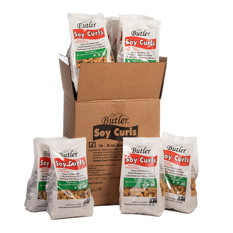 Butler Soy Curls, 8 Oz. Bag