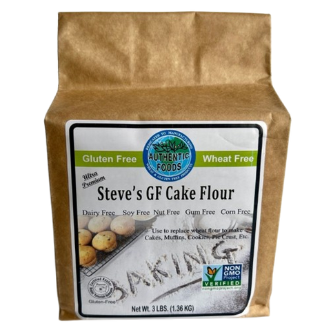 Authentic Foods Steve's Cake Flour Blend - 25 Pound