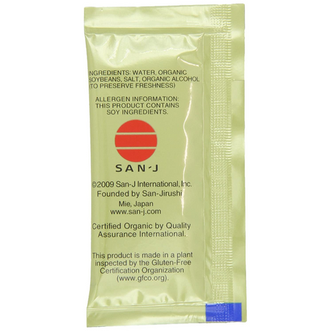 San-J Organic Tamari Gold Label Travel Packets