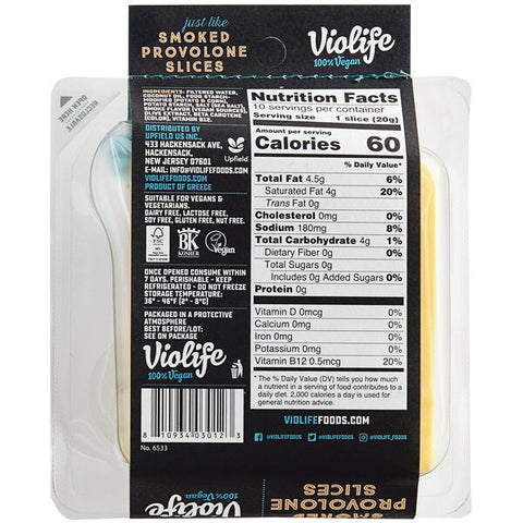 Violife Just Like Provolone Slices - 50 Count