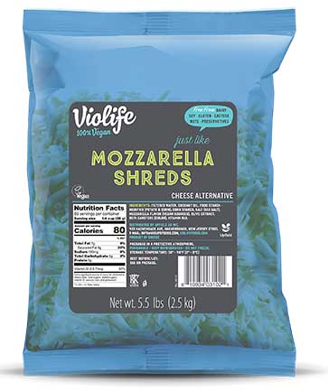 Violife Mozzarella Shreds - 5.5 Lb