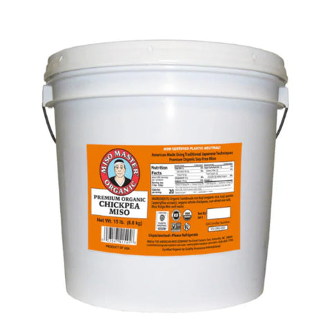 Miso Master Organic Miso - Chickpea (Soy Free), 15 Lb