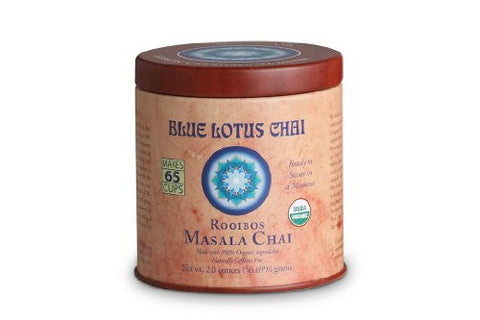 Blue Lotus Rooibos Masala Chai - 2oz Tin (65 cups)