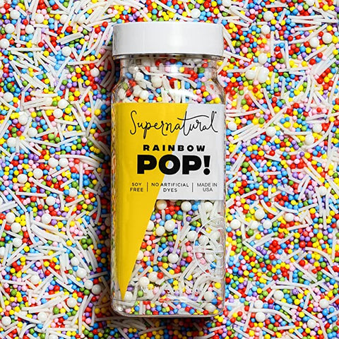 Rainbow Pop! - Bulk All Natural Sprinkles