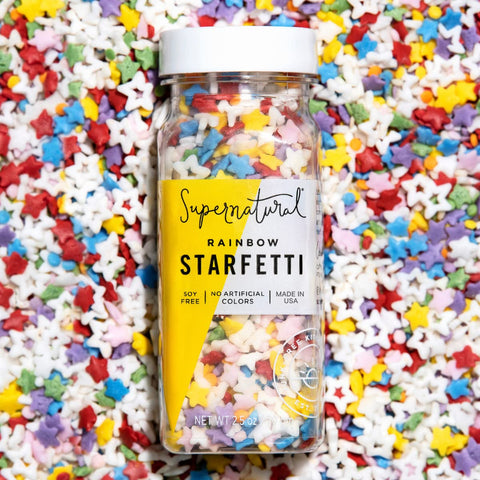 Rainbow Starfetti - Bulk All Natural Sprinkles