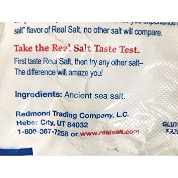 Real Salt - Fine Granular - 25 LB