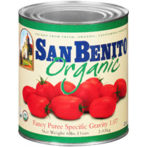 San Benito Organic Tomato Puree - #10 Cans