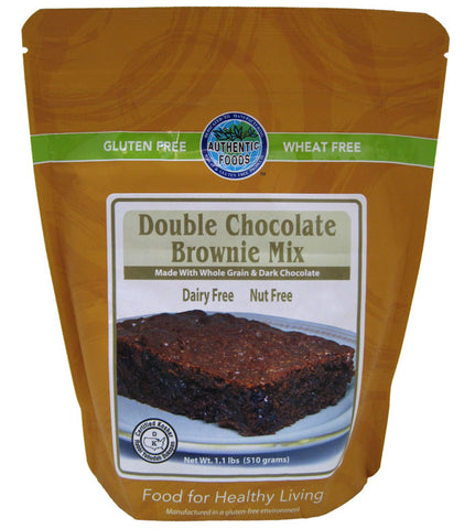 Authentic Foods Double Chocolate Brownie Mix - 2 Pack
