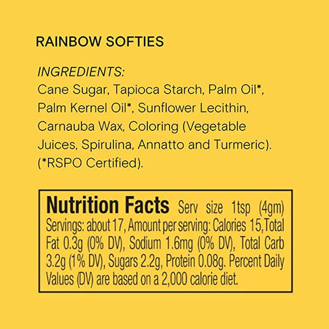 Rainbow Softies - Bulk All Natural Sprinkles