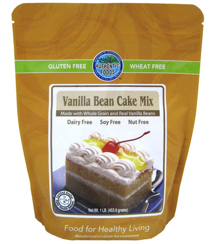 Authentic Foods Vanilla Bean Cake Mix - 2 Pack